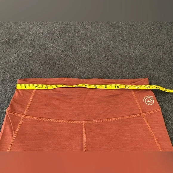 SOLD* Allbirds Mauve Pink Merino Blend Leggings Medium - Picture 5 of 5